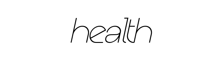 Kerater UltraLight Italic  Free Fonts Download