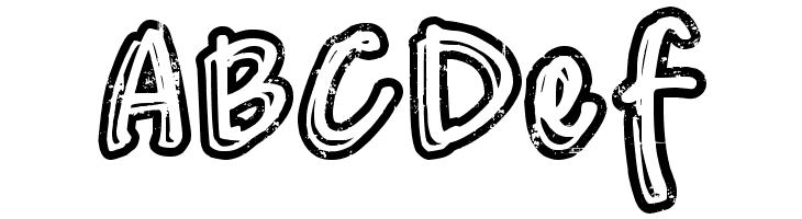 DJB Worn at the Knees  Free Fonts Download