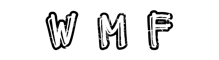 DJB Worn at the Knees  Free Fonts Download