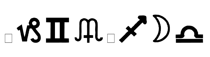 Carr AstroDings  Free Fonts Download