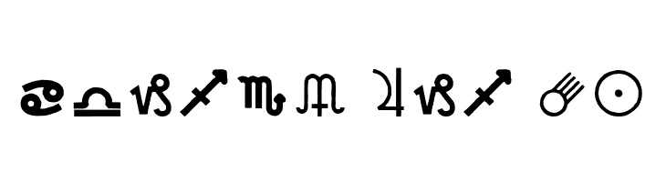 Carr AstroDings  Free Fonts Download