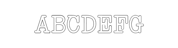 NeoBulletinOutline  Free Fonts Download