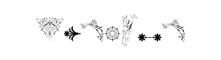 SoftOrnamentsSix  Free Fonts Download