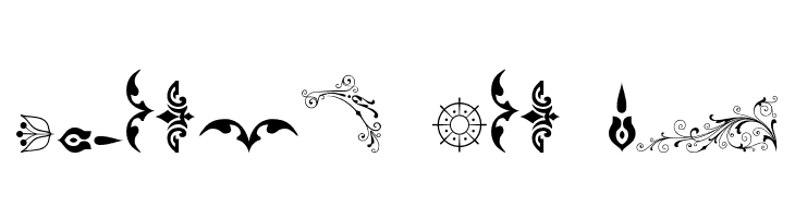 SoftOrnamentsSix  Free Fonts Download