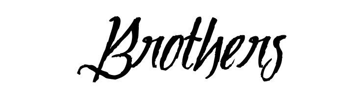 Tipbrush Script Slanted  Free Fonts Download