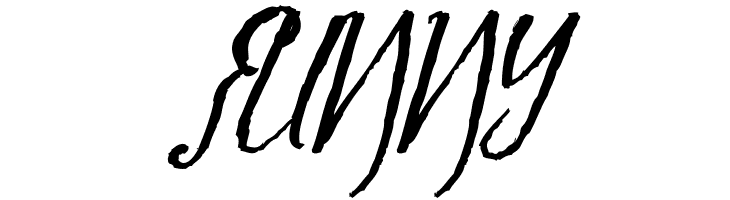 Tipbrush Script Slanted  Free Fonts Download