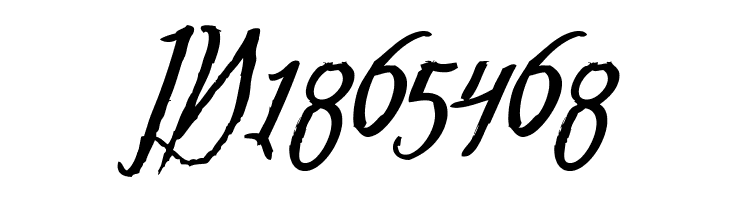 Tipbrush Script Slanted  Free Fonts Download
