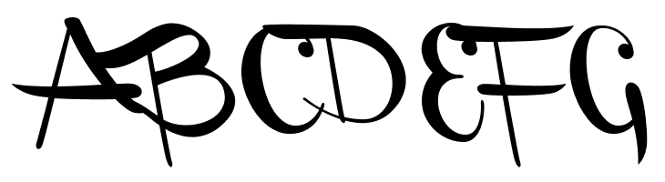 Channel Left-Slanted  Free Fonts Download