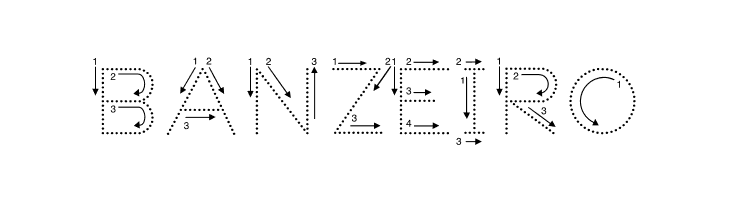 DmoZBPrintArrowDot  Free Fonts Download