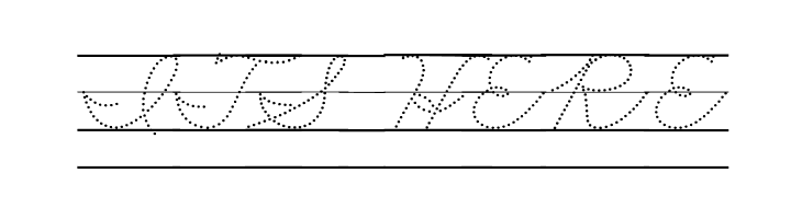 DmoZBCursiveDotLine  Free Fonts Download