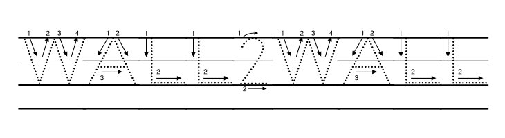 DmoZBPrintArrowDotLine  Free Fonts Download