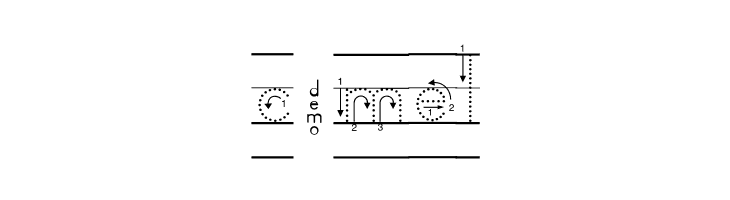 DmoZBPrintArrowDotLine  Free Fonts Download