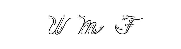 DmoZBCursiveArrow  Free Fonts Download
