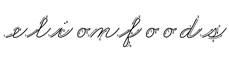 DmoZBCursiveArrow  Free Fonts Download