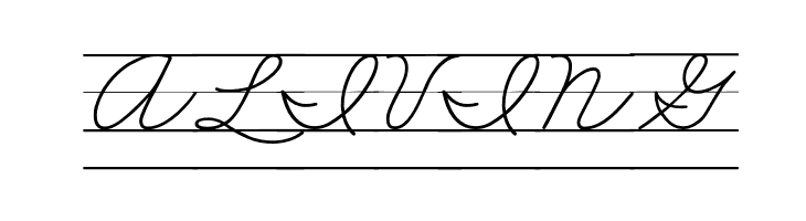 DmoZBCursiveLine  Free Fonts Download