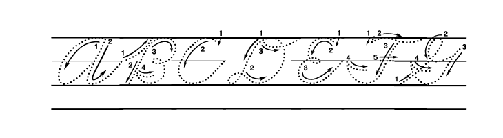 DmoZBCursiveArrowDotLine  Free Fonts Download