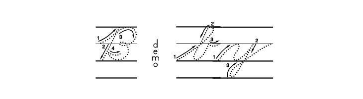DmoZBCursiveArrowDotLine  Free Fonts Download