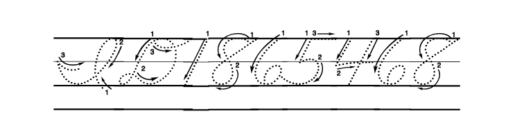 DmoZBCursiveArrowDotLine  Free Fonts Download