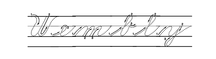 DmoZBCursiveArrowDotLine  Free Fonts Download