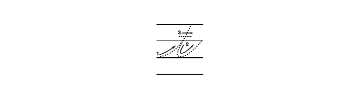 DmoZBCursiveArrowDotLine  Free Fonts Download