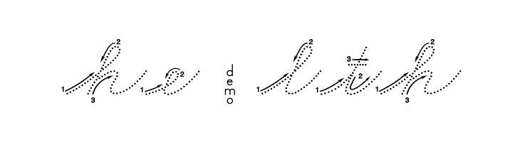 DmoZBCursiveArrowDot  Free Fonts Download