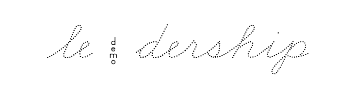 DmoZBConnectDot  Free Fonts Download