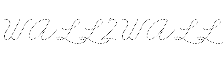 DmoZBCursiveDot  Free Fonts Download