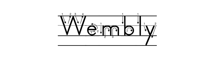 DmoZBPrintArrowLine  Free Fonts Download