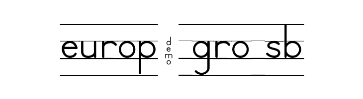 DmoZBPrintLine  Free Fonts Download