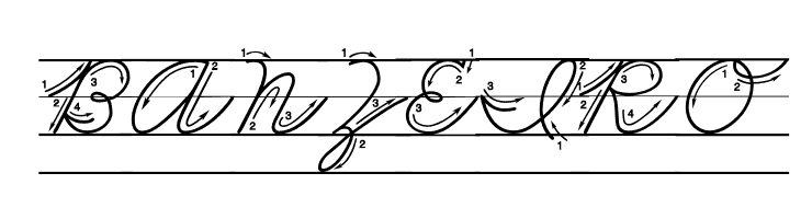DmoZBCursiveArrowLine  Free Fonts Download