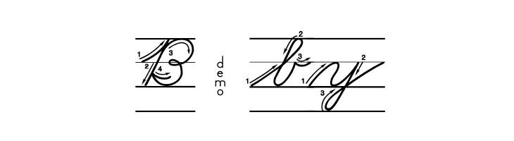 DmoZBCursiveArrowLine  Free Fonts Download