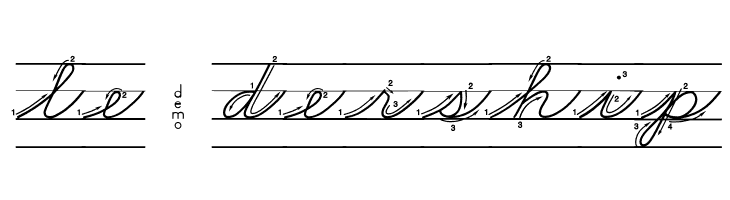 DmoZBCursiveArrowLine  Free Fonts Download