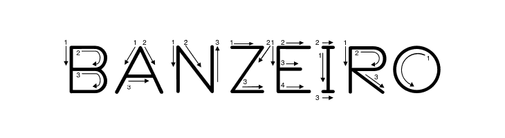 DmoZBPrintArrow  Free Fonts Download