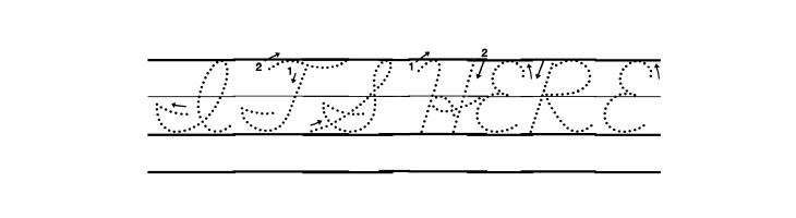 DmoDNCursiveArrowDotLine  Free Fonts Download