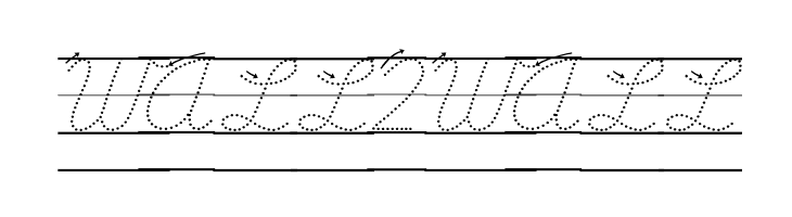 DmoDNCursiveArrowDotLine  Free Fonts Download