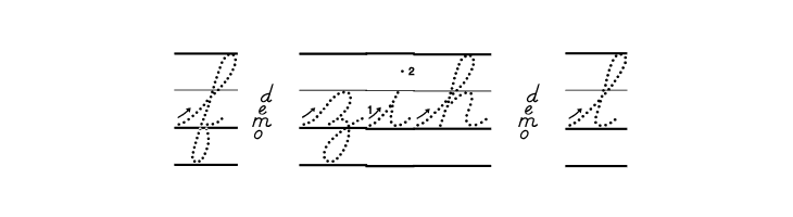 DmoDNCursiveArrowDotLine  Free Fonts Download