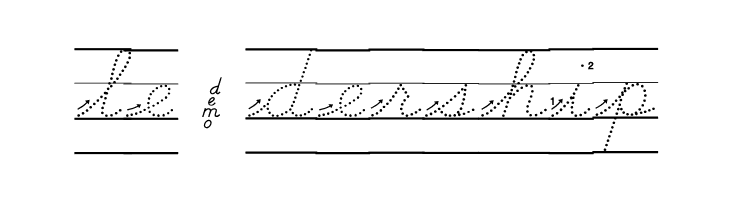DmoDNCursiveArrowDotLine  Free Fonts Download