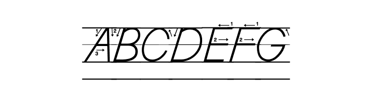 DmoDNPrintArrowLine  Free Fonts Download