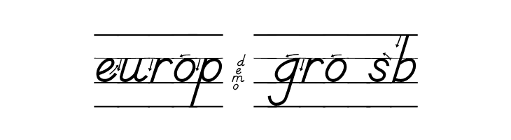 DmoDNPrintArrowLine  Free Fonts Download