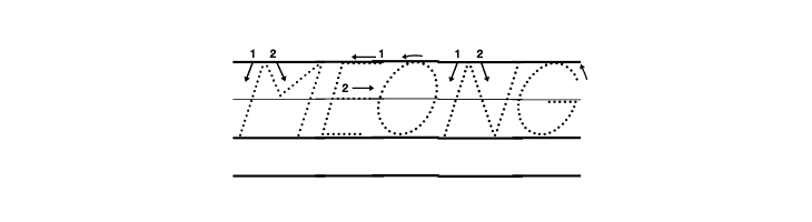 DmoDNPrintArrowDotLine  Free Fonts Download