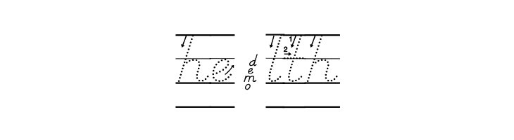 DmoDNPrintArrowDotLine  Free Fonts Download