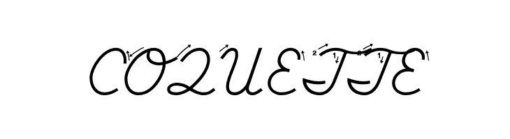 DmoDNCursiveArrow  Free Fonts Download