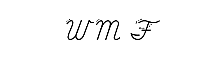 DmoDNCursiveArrow  Free Fonts Download