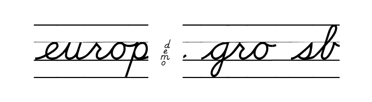 DmoDNConnectLineOT  Free Fonts Download