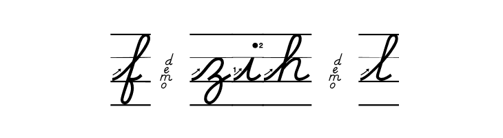 DmoDNCursiveArrowLine  Free Fonts Download