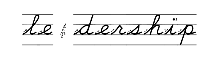 DmoDNCursiveArrowLine  Free Fonts Download