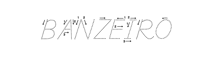 DmoDNPrintArrowDot  Free Fonts Download