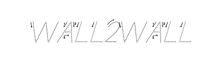 DmoDNPrintArrowDot  Free Fonts Download