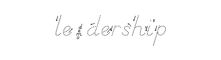 DmoDNPrintArrowDot  Free Fonts Download