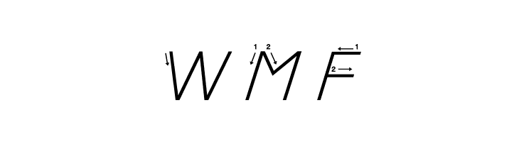 DmoDNPrintArrow  Free Fonts Download
